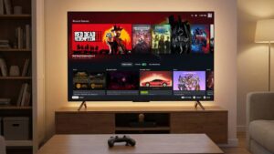 Steam Big Picture Mode through steam remote play on a smart TV